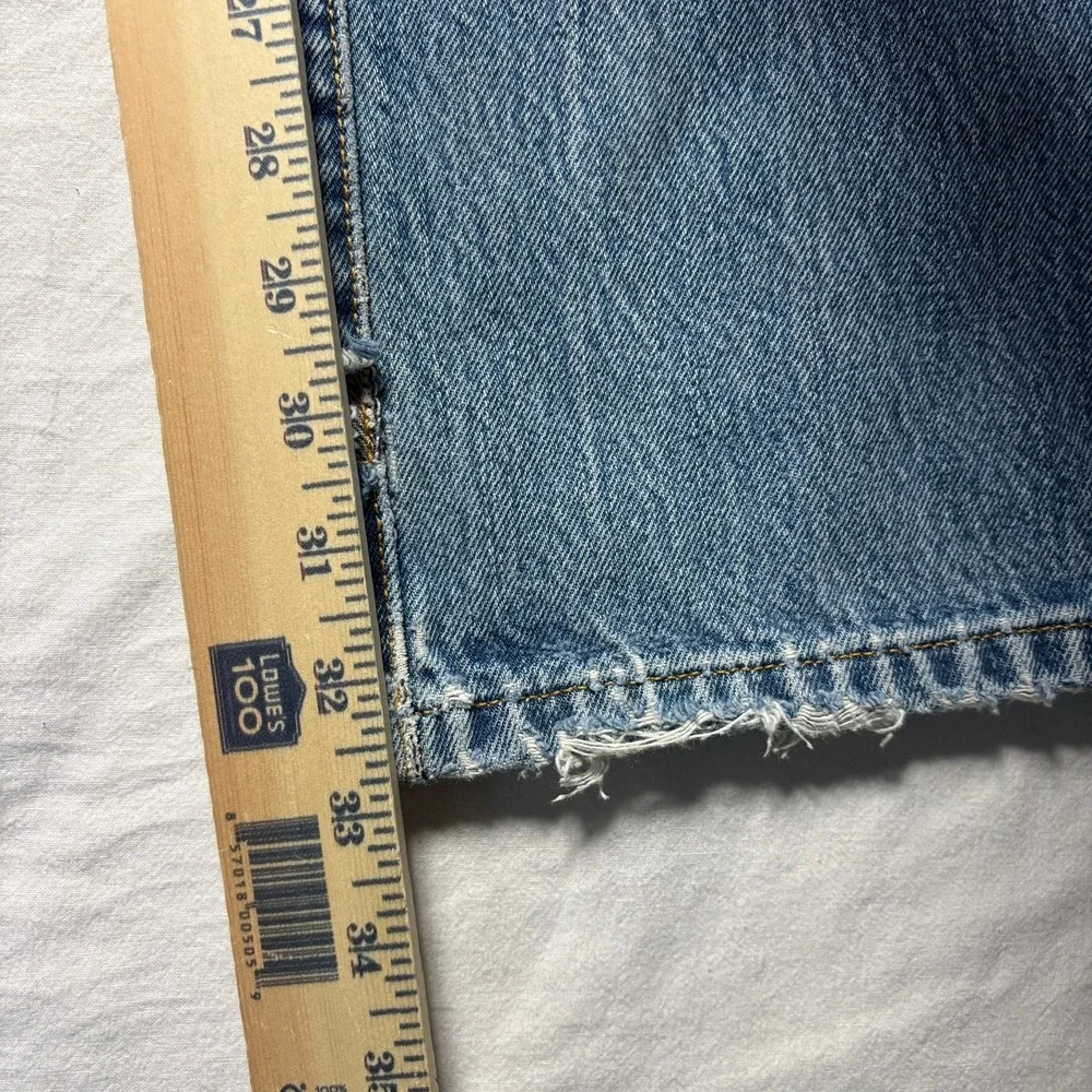 VTG Levi's 501 Jeans Mens 36x34 Fit 34x33 Blue Button Fly Straight Leg 90s Denim